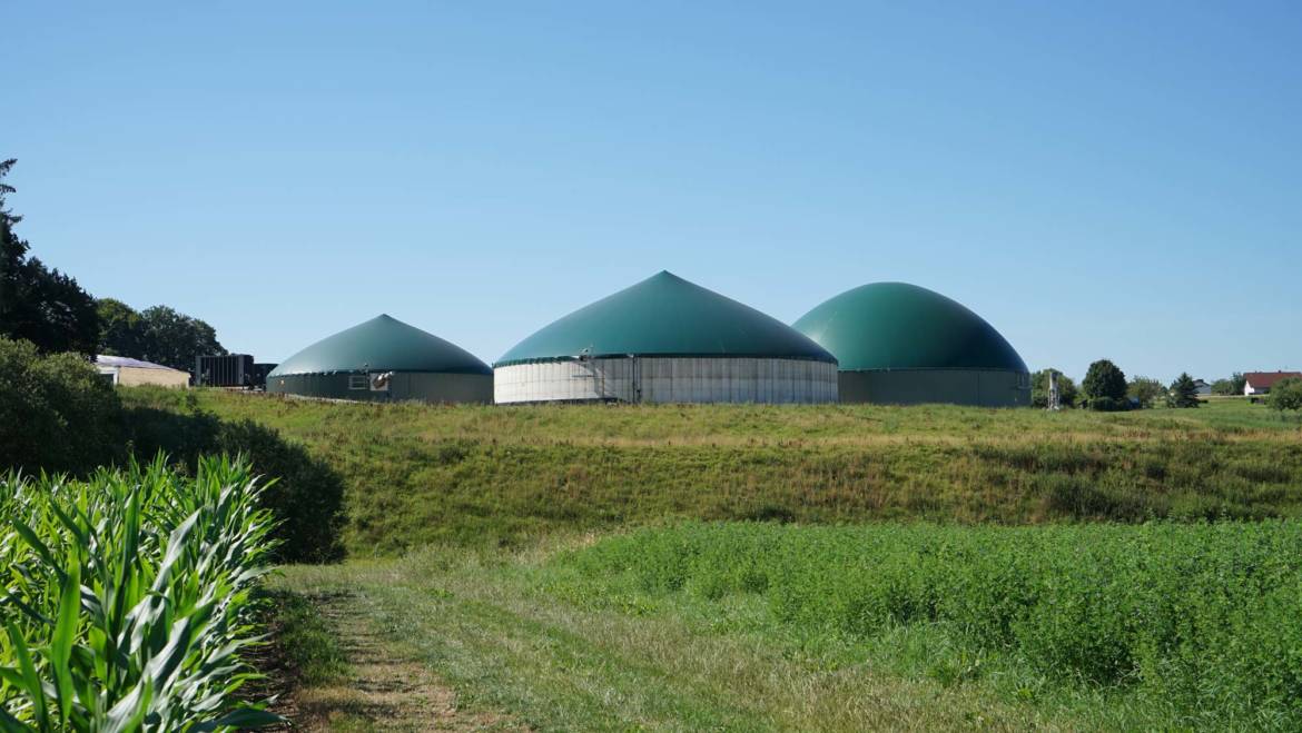 Führung durch die Biogasanlage