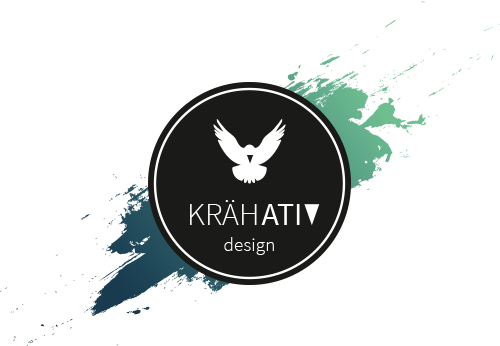 Logo – krähativ design – Werbeagentur – Heidenheim an der Brenz