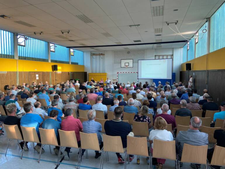 Bürgerinformationsveranstaltung – jeder Anschluss zählt jetzt